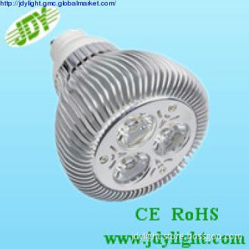 Shenzhen factory 30degrees aluminum GU10 LED spot light 3W